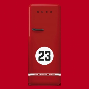 Tủ lạnh  Porsche x SMEG Fridge 917 Salzburg FAB28RDP9176